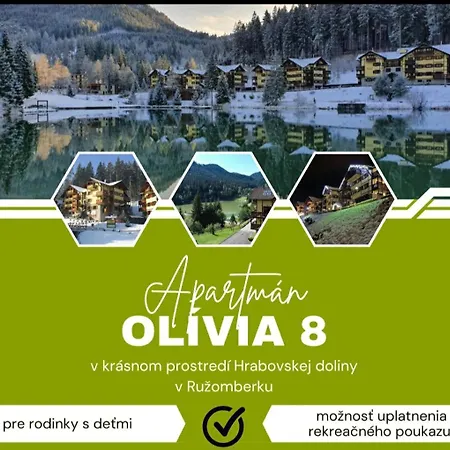 Olivia 8 Hrabovska Dolina Апартаменты Ружомберок